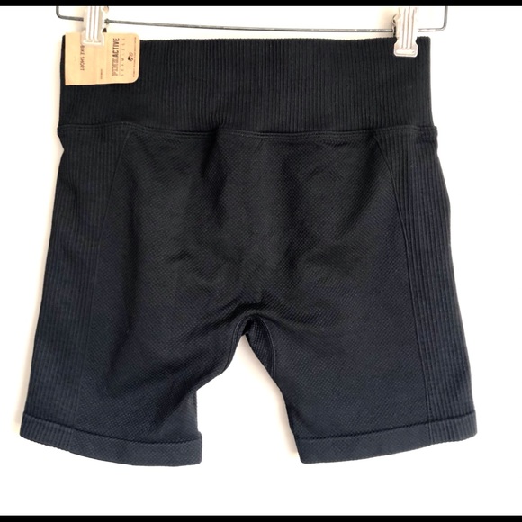 PINK Seamless Rib Bike Shorts NWT - Picture 5 of 12
